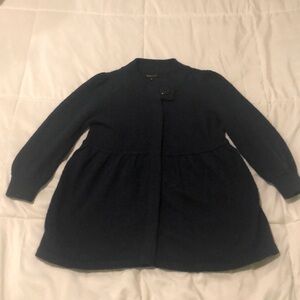 BCBG MaxAzria elbow length navy blue sweater